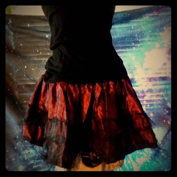 Gothic Mini Skirt - Picture 1 of 3